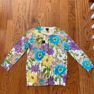 Talbots Lightweight Cardigan 💜💙💚💛 NWT